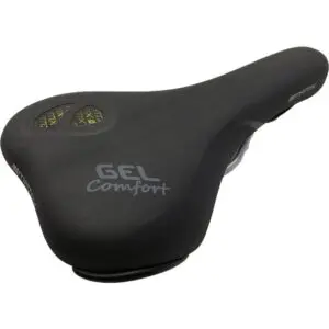 Sadel Trekking Gel Comfort Herre sort