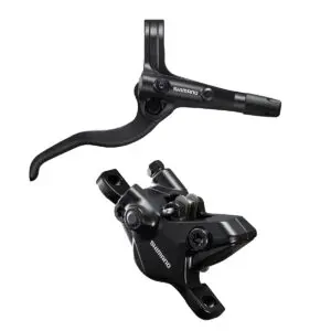 Skivebremsesæt bag MT410 sort 170cm Shimano