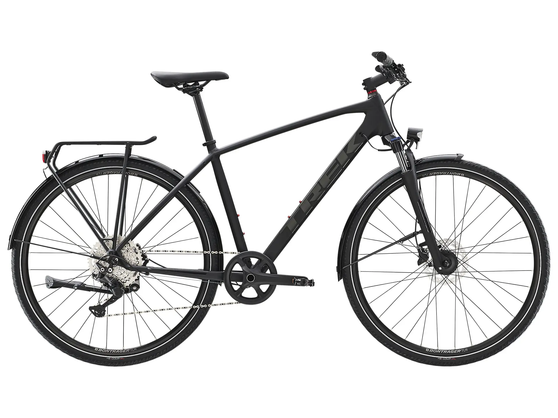 Dual Sport 3 Equipped herre Medium Trek - Medium - Mat Black