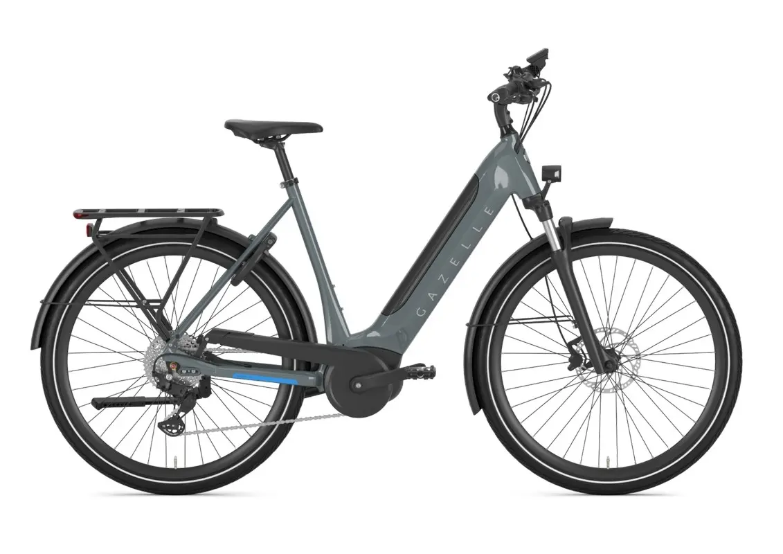 Ultimate T10 HMB dame 49cm 500Wh Gazelle - 49cm - Thunder Grey