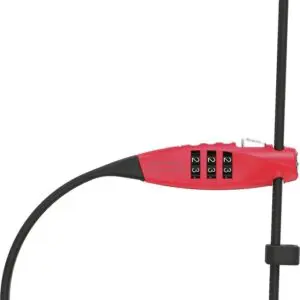 Lås Combiflex Travelguard red