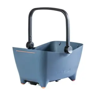 Kurv for Buddy Klickfix Basil blå pvc
