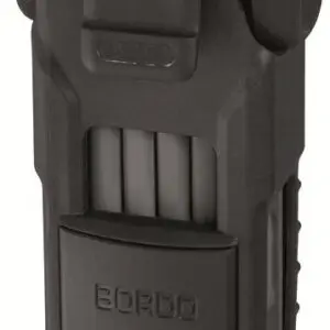 Lås Folde Bordo 6000K 90cm sort godkendt Abus