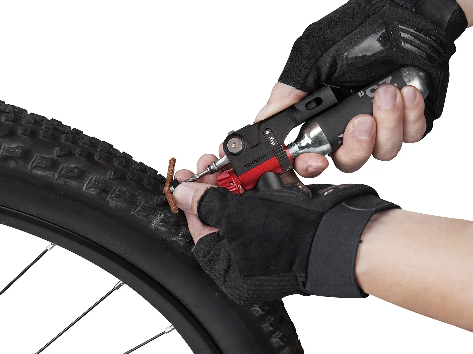 Tubeless Repairkit Tubimaster Plus II inkl Co2