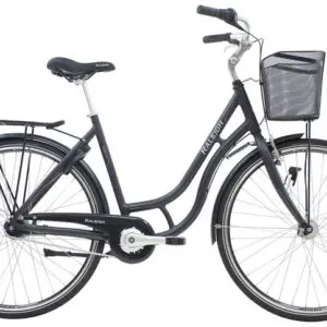 Classic Alu dame 48cm Raleigh - 48cm - Matsort/Lilla