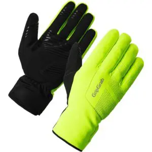 Handske Ride 2 Waterproof Hi-Vis Yellow Grip Grab