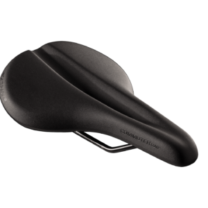 Sadel Bontrager Commuter Comp 185mm sort