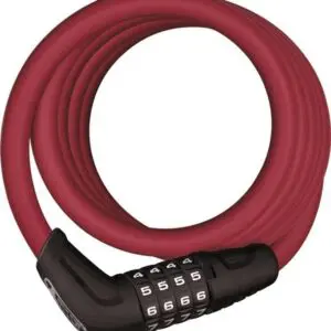 Spirallås 4508 Star Combo Abus 150cm m.kode
