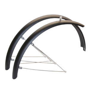 Skærmsæt 700c-60mm matsort 27,5/29" Bikepartner