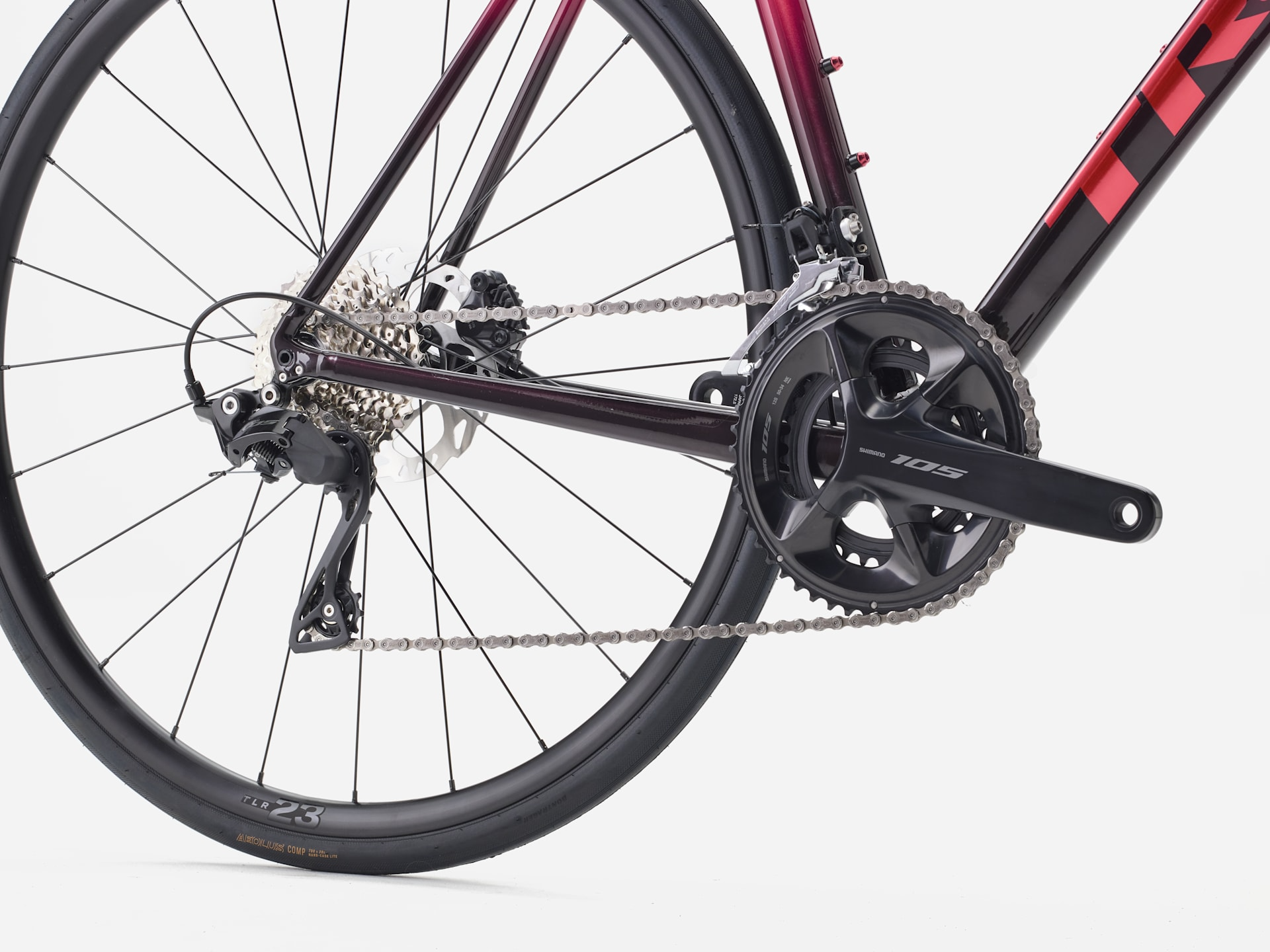 Emonda ALR 5 56 Crimson to Dark Carmine Fade - Billede 2