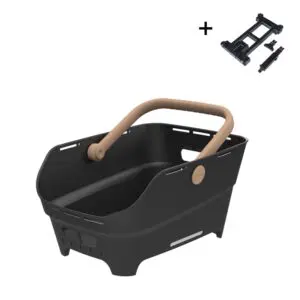 Kurv Basil Cento Neo MIK 2.0 Black Recycle plast