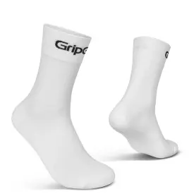 Strømpe RIDE Regular Cut White