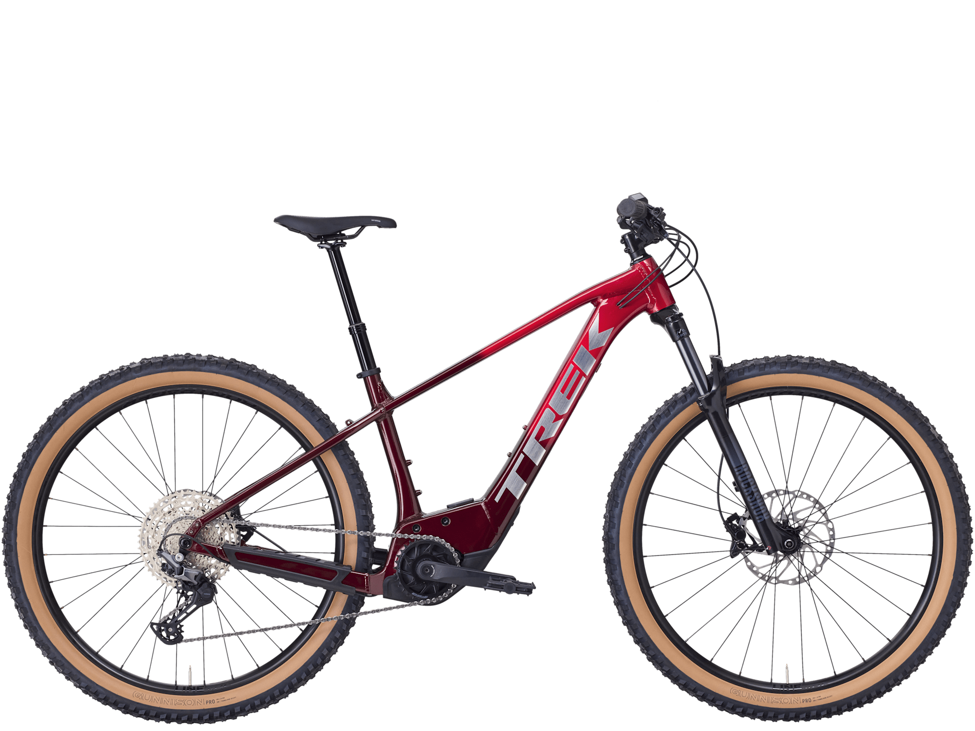 Trek Marlin+ 8. Bosch Centermotor. 12-speed Shimano gearsystem