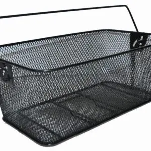 Kurv net bag sort 45x25x17cm