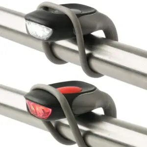 Lygtesæt diode mini star sort Abus