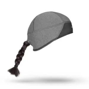 Hjelmhue skull cap womens windster sort Grip Grab