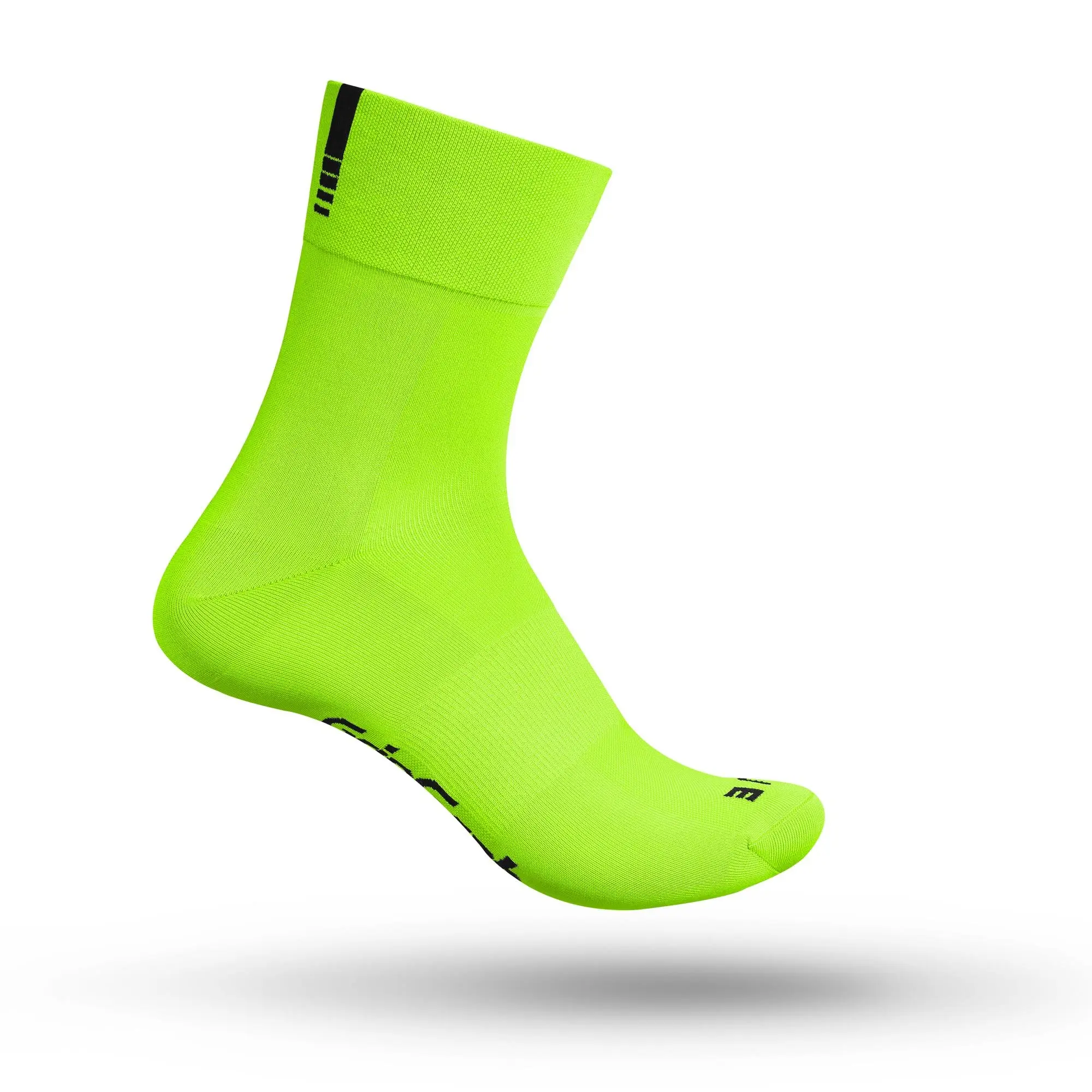Strømpe Lightweight SL XS Fluo Yellow Grip Grab - XS