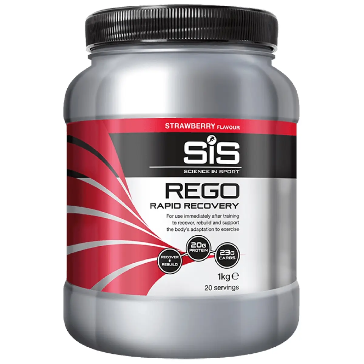 Recovery Rego Rapid SIS Jordbær 1 kg