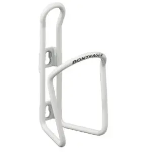Flaskeholder Alu hvid 6mm hul Bontrager