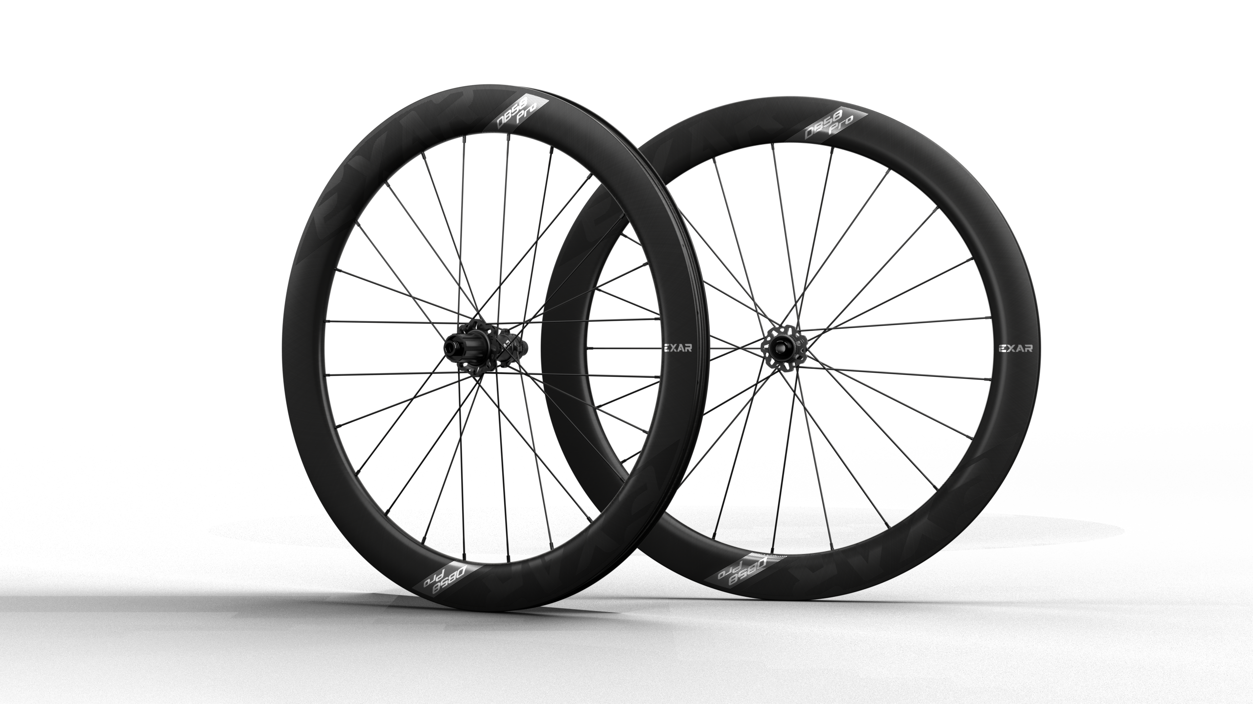 Hjulsæt EXAR carbon PRO series 58mm Shimano HG Magene - Billede 5
