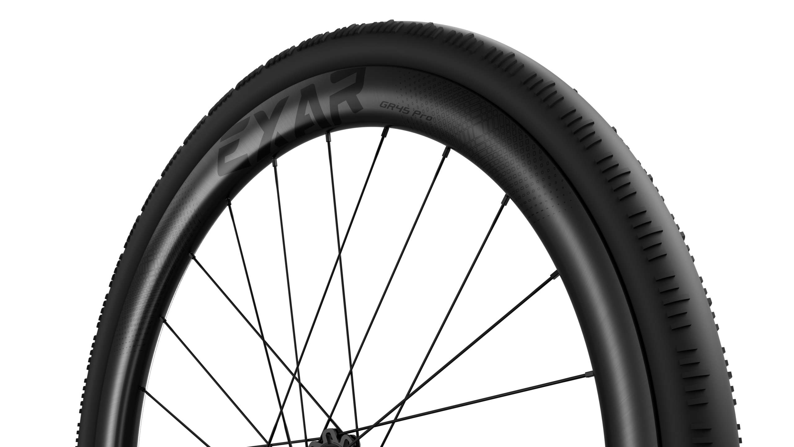 Hjulsæt EXAR carbon 45mm GRX PRO Shimano HG Magene - Billede 2