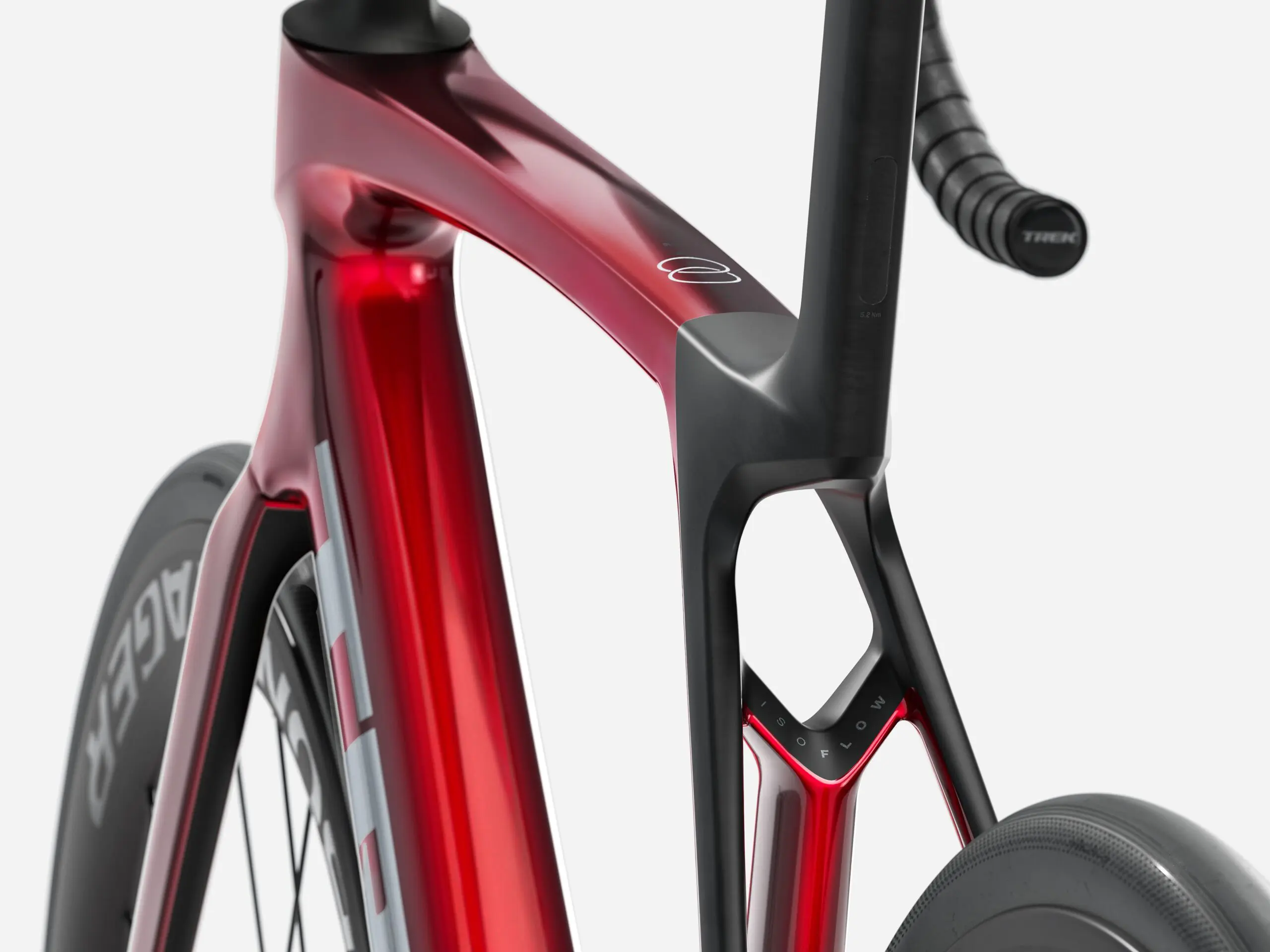 Madone SL 6 L Gloss Fury Red/Matte Deep Smoke - Billede 4