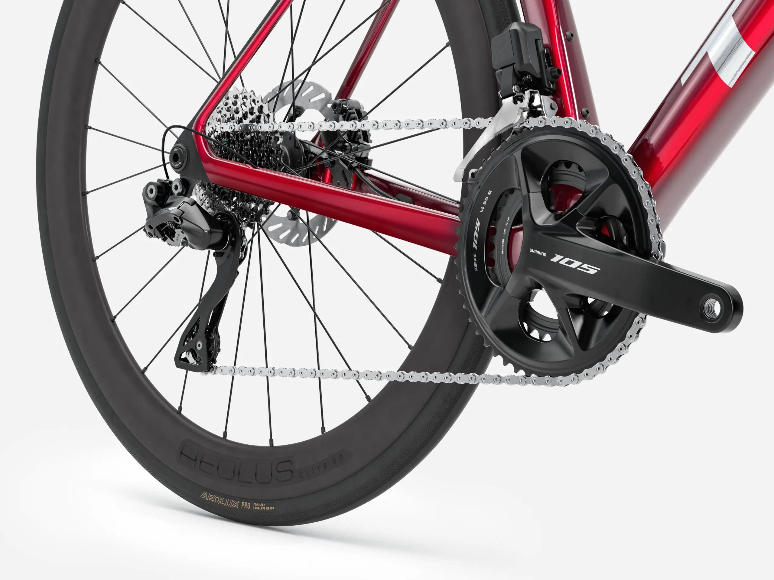 Madone SL 6 L Gloss Fury Red/Matte Deep Smoke - Billede 6
