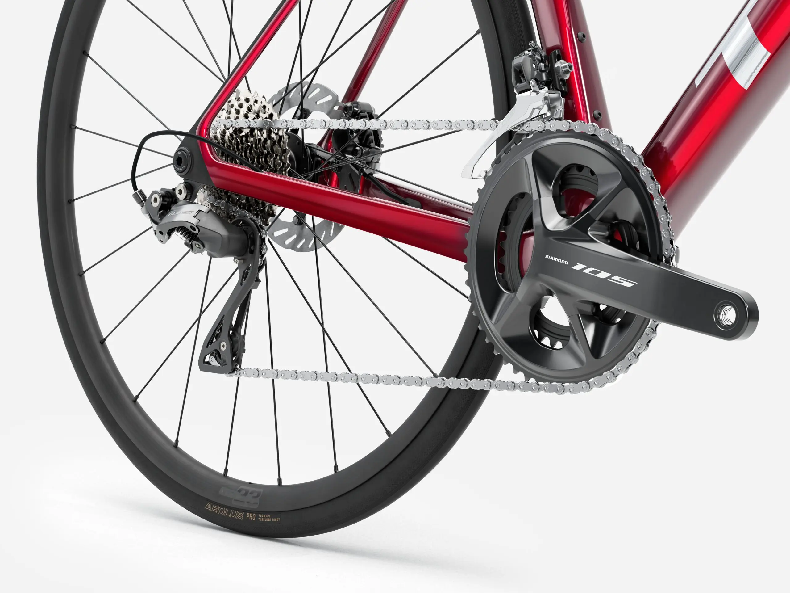 Madone SL 5 ML Gloss Fury Red/Matte Deep Smoke - Billede 6