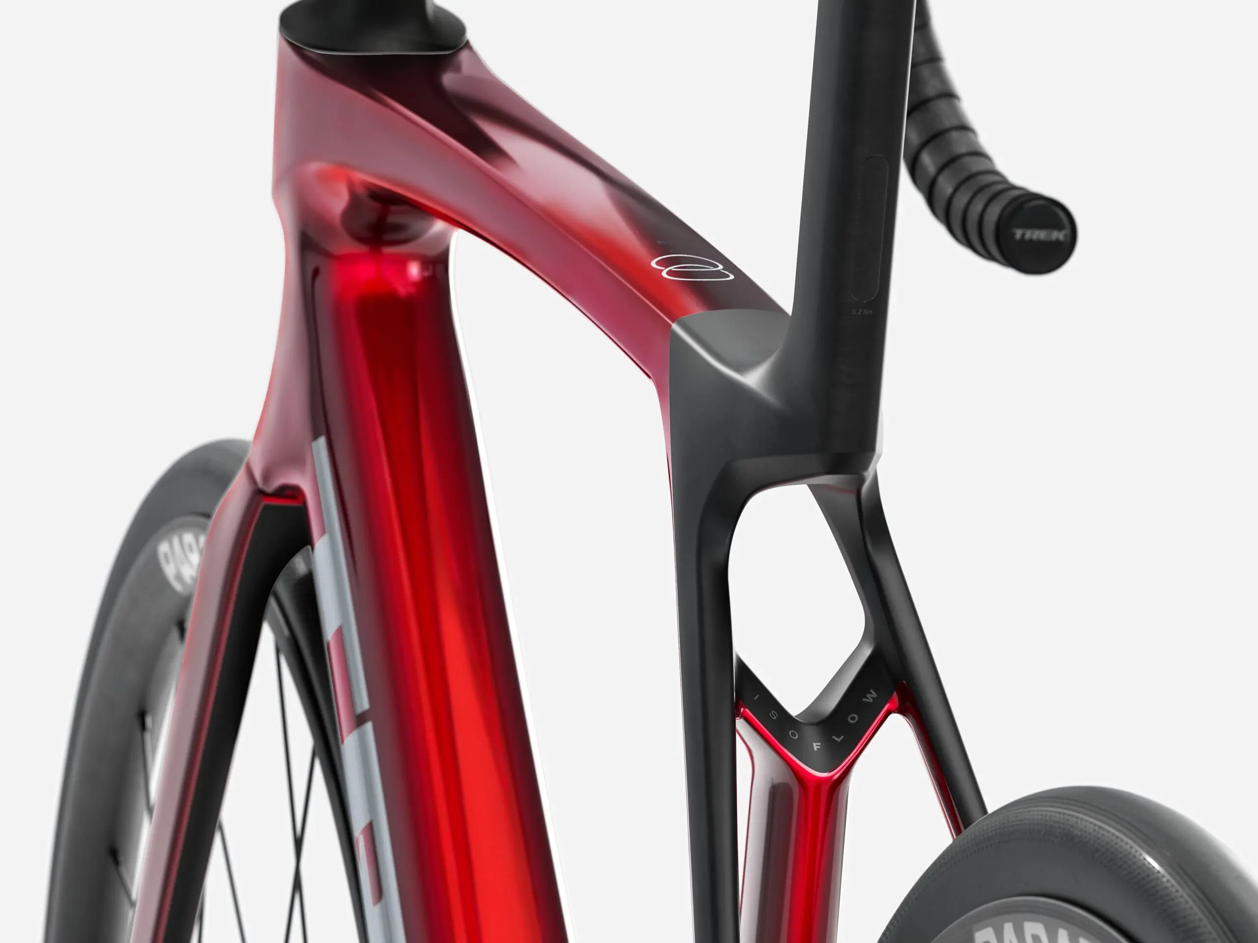 Madone SL 5 L Gloss Fury Red/Matte Deep Smoke - Billede 4