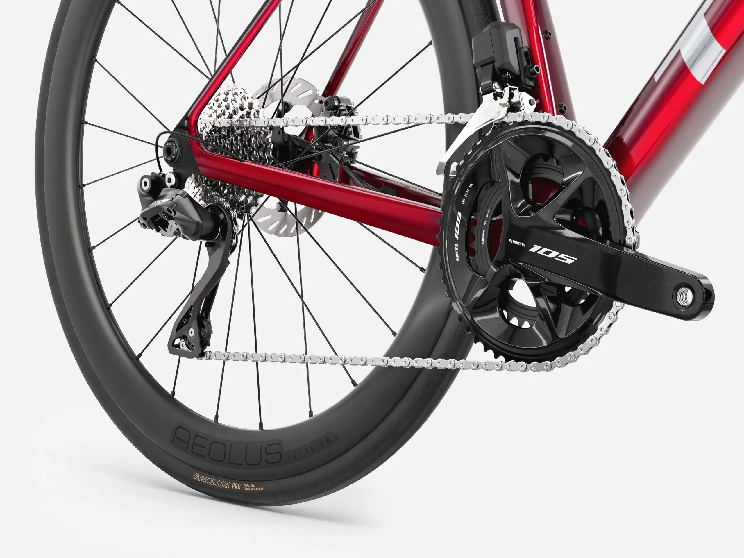 Madone SL 6 XL Gloss Fury Red/Matte Deep Smoke - Billede 12