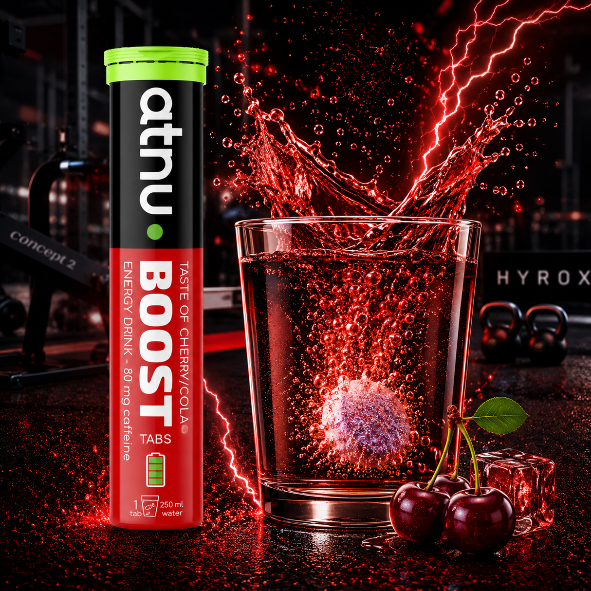 Boost Red Edition Atnu Energidrik m. Koffein Tabs 20stk