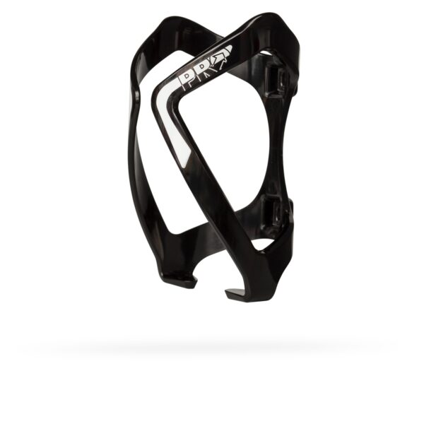 Flaskeholder PRO Polycarbonate sort/hvid