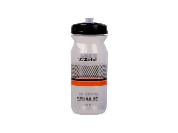 Flaske 800ml Sense M65 Zéfal klar/sort/orange