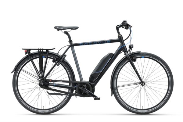 Razer Turbo Speed Pedelec dame 53cm Batavus - 53/700 - Matsort/Blå