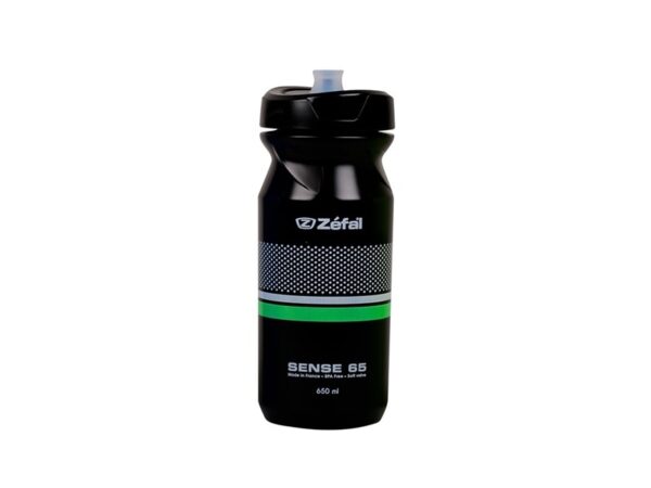 Flaske 650ml Sense M65 Zéfal sort/grøn
