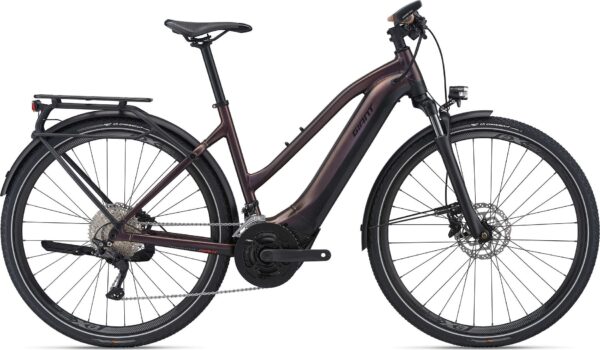 Explore E+ Pro 1 Dame Medium Giant elcykel - Medium - Rosewood