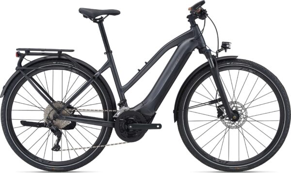 Explore E+ 1 STA dame Small Giant elcykel - Small - Gunmetallic Black