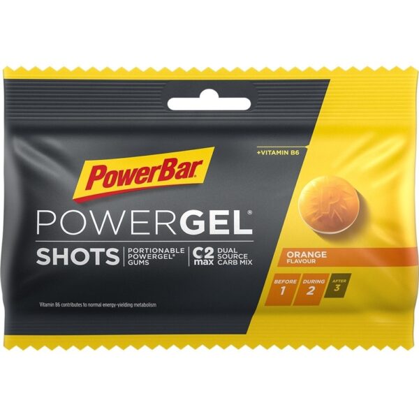 Vingummi Powerbar Powergel Orange 9 stk
