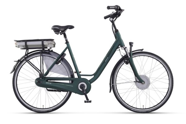 E-Go Allegro dame 48cm Batavus. inkl 500Wh batteri - 48/700 - Mat Derby Green
