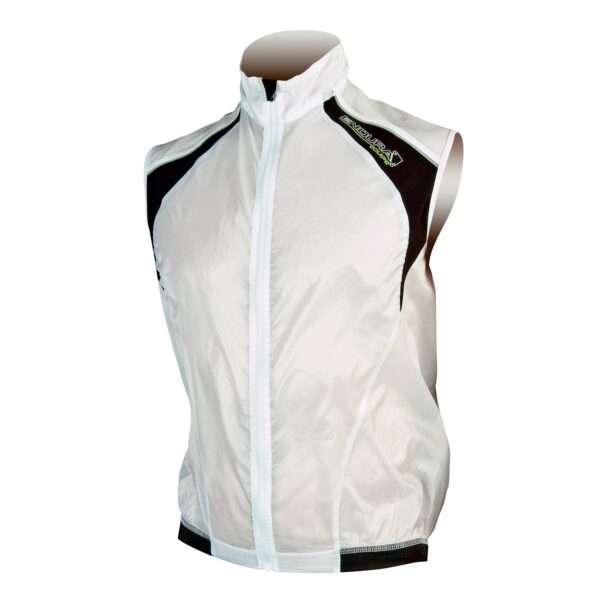Vest Equipe Gilet XXL White Endura - XXL