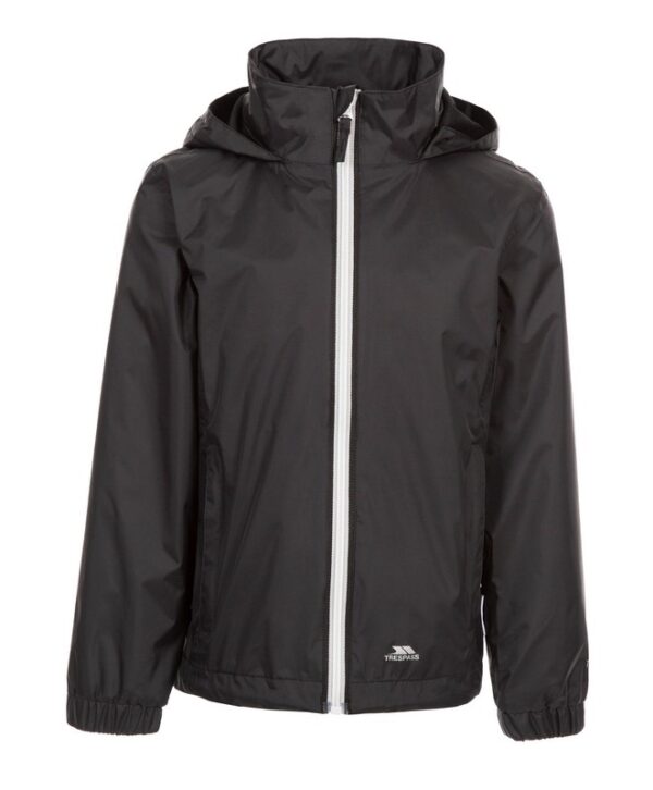Regnjakke Sabrina Dame Balck Trespass - Black