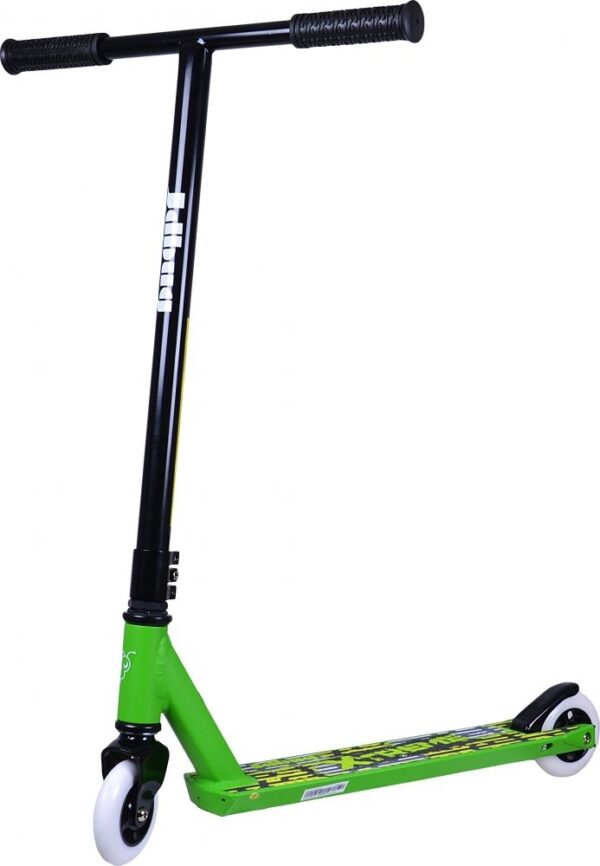 Løbehjul JD Bug X-Rider sort/grøn