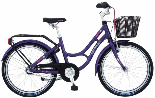 Pige Bikerz Retro 20" Kildemoes - 20" - Purple Pearl
