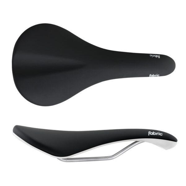 Sadel Scoop Radius Elite Black/White Fabric