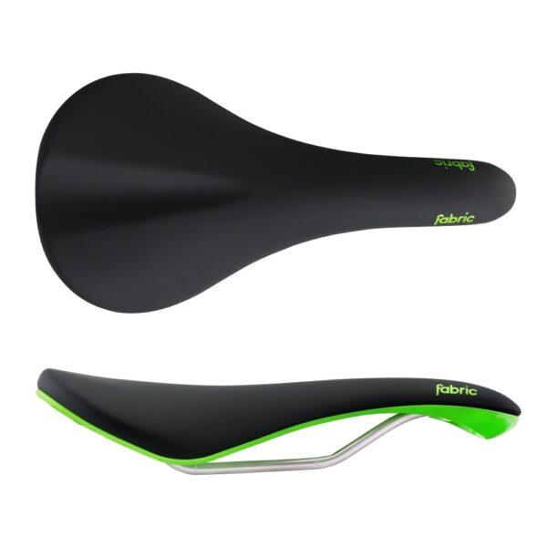Sadel Scoop Radius Elite Black/Green Fabric