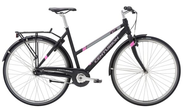 Le Mans dame 22" Centurion - 22/700 - Mat Grey/Pink