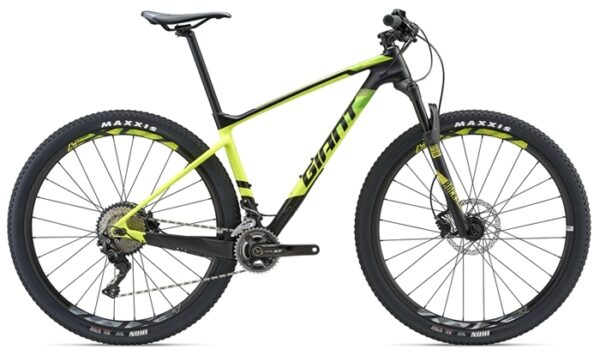 XTC Advanced 29er 2 GE M Giant - 44/29" - Carbon/Yellow