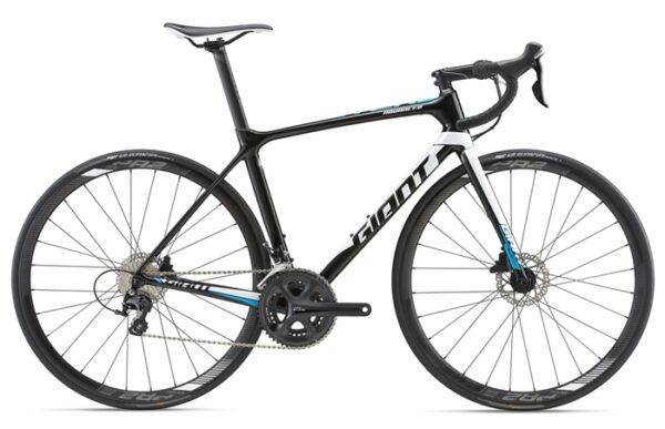 TCR Advanced 2 Disc Medium Giant - Medium - Black/White