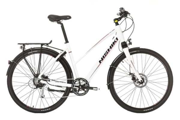 Urban Dame Elcykel 51cm Nishiki inkl 10,4Ah batte - 50/700 - Hvid