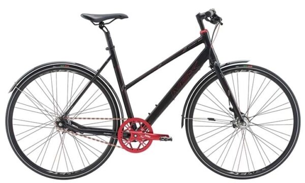 Concept 6six Dame 53cm MBK - 53/700 - Sort/Rød